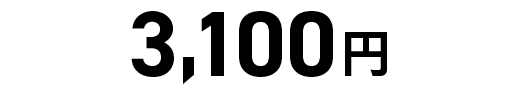 3,100円